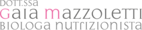logo gaia mazzoletti biologa nutrizionista